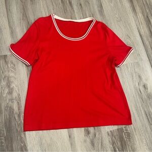 Vintage Scoop Neck Women's Top 90’s